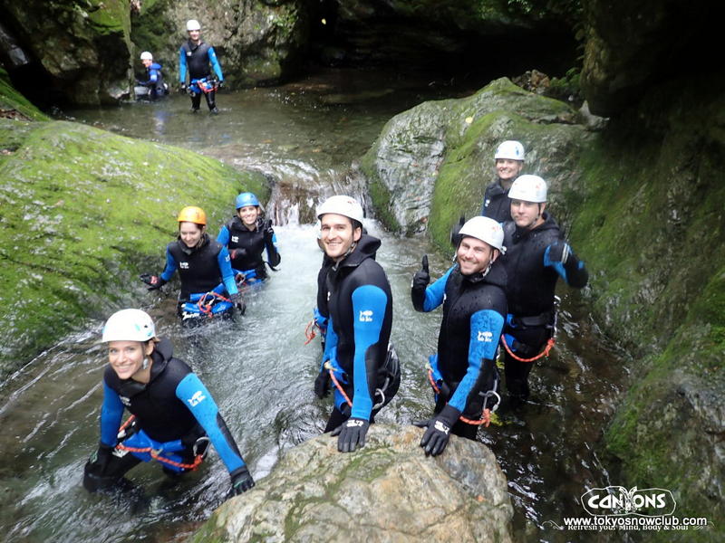 Canyoning in Okutama