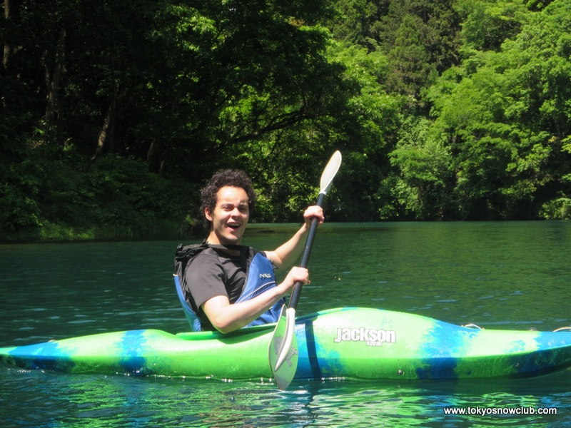 Kayaking in Okutama