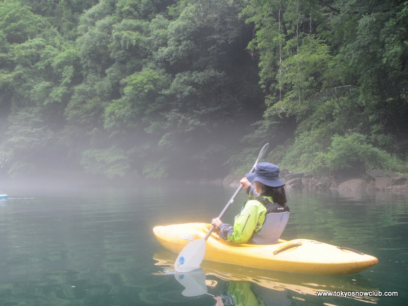 Kayaking in Okutama