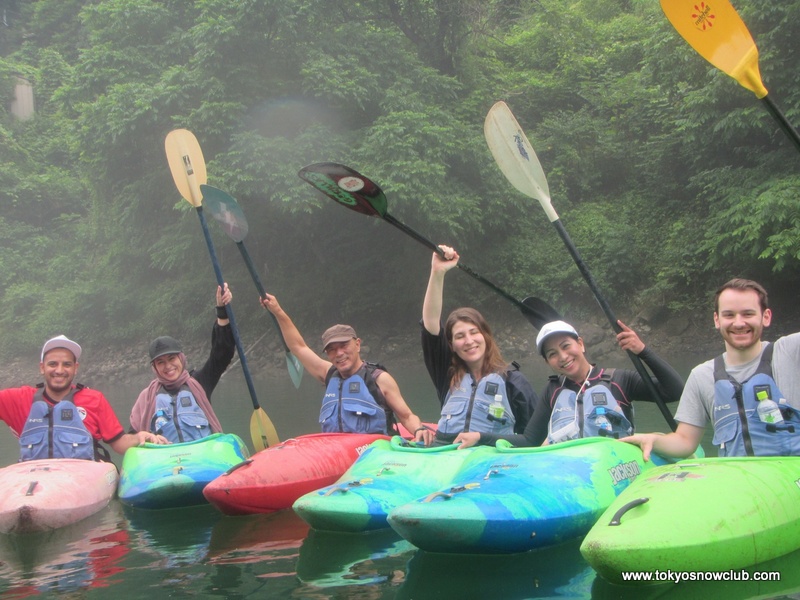 Kayaking in Okutama