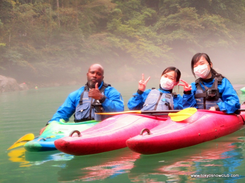 Kayaking in Okutama