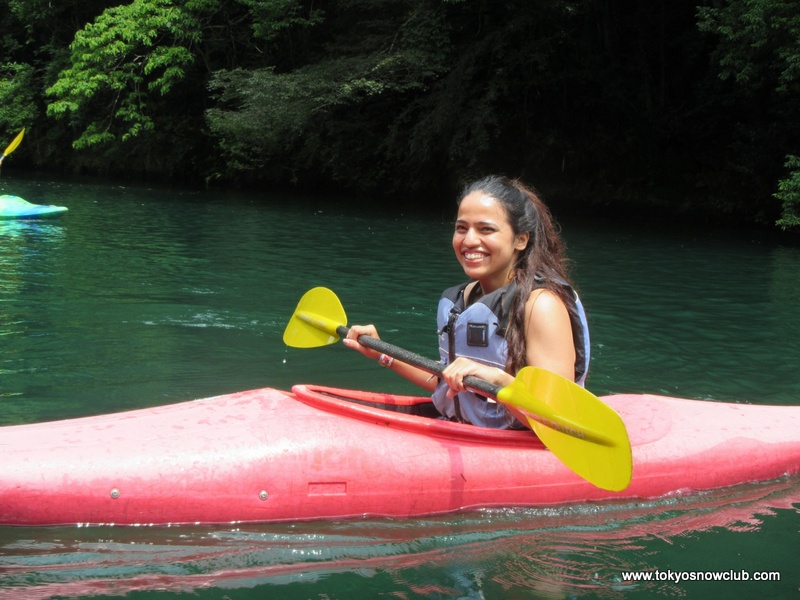 Kayaking in Okutama