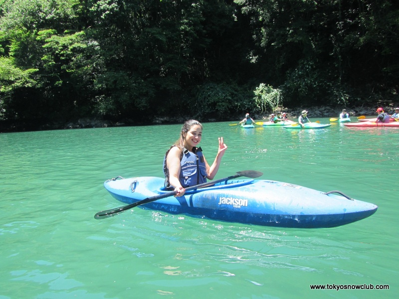 Kayaking in Okutama