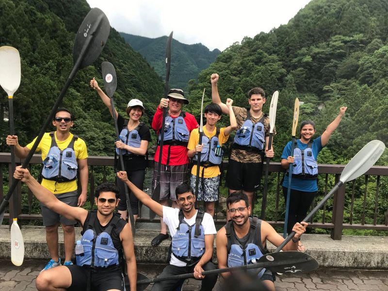 Kayaking in Okutama