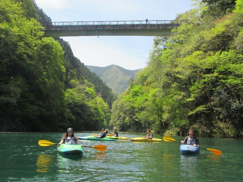 Kayaking in Okutama