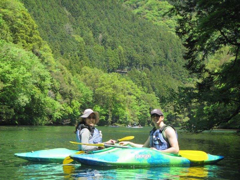 Kayaking in Okutama